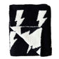 Lightning Bolt Blanket | Black