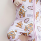 Bamboo Zip Romper | Gingerbread Cookies