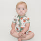 Bamboo Shorty Romper | Smiley Cowboy