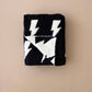 Lightning Bolt Blanket | Black