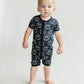 Bamboo Shorty Romper | Electric Smiley