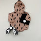 Hooded Bubble Romper - Bolts