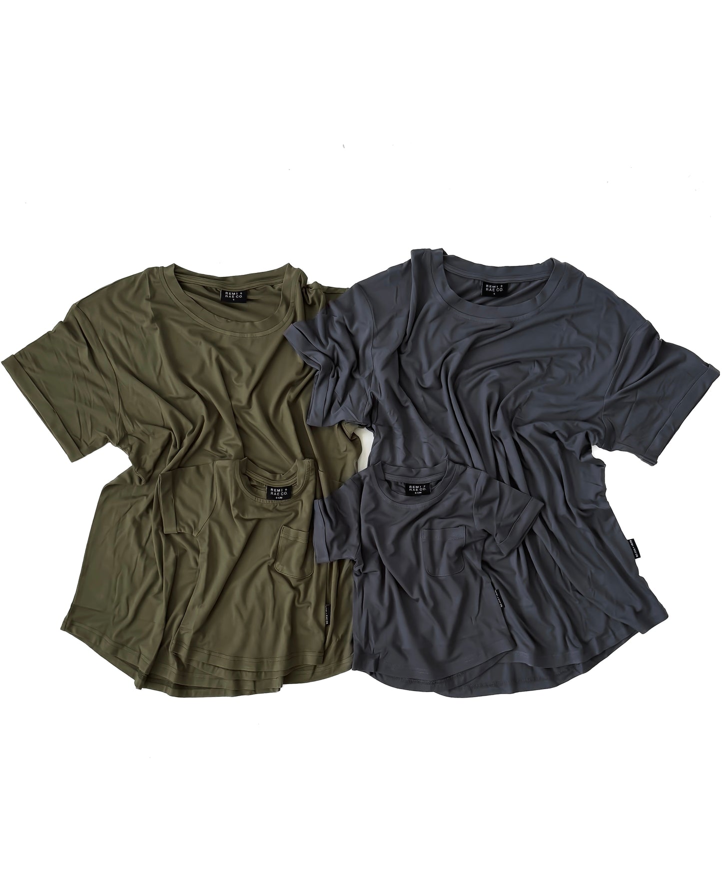 ADULT - BAMBOO BASIC TEE - PINE