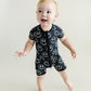 Bamboo Shorty Romper | Electric Smiley