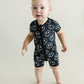 Bamboo Shorty Romper | Electric Smiley