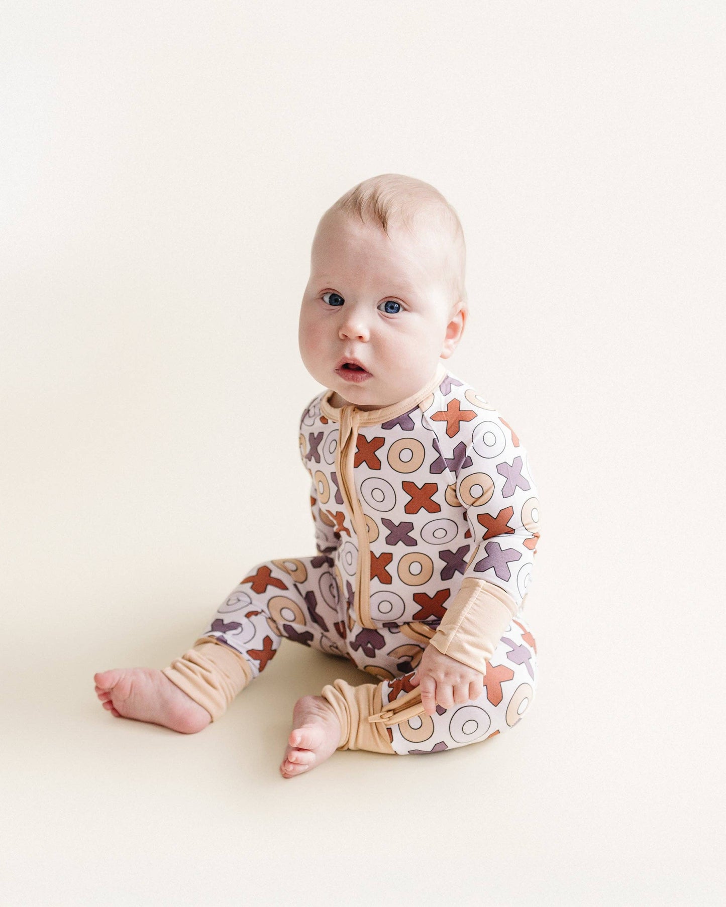 Xoxo Bamboo Zip Romper