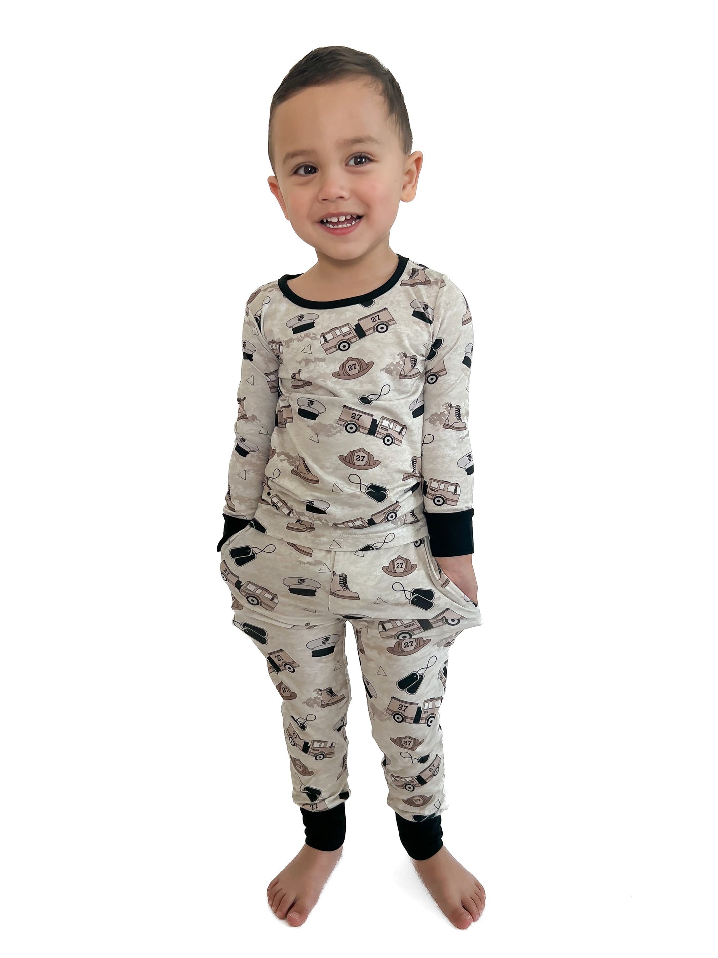 BAMBOO 2 PIECE PAJAMA SET - RUDI