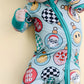 Christmas Ornaments Zip Romper