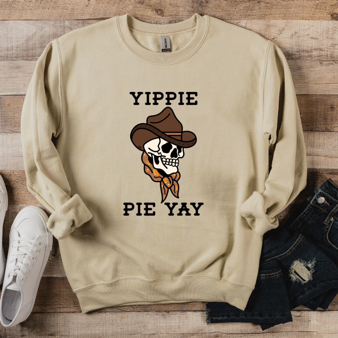 Yippie Pie Yay Adult Crewneck