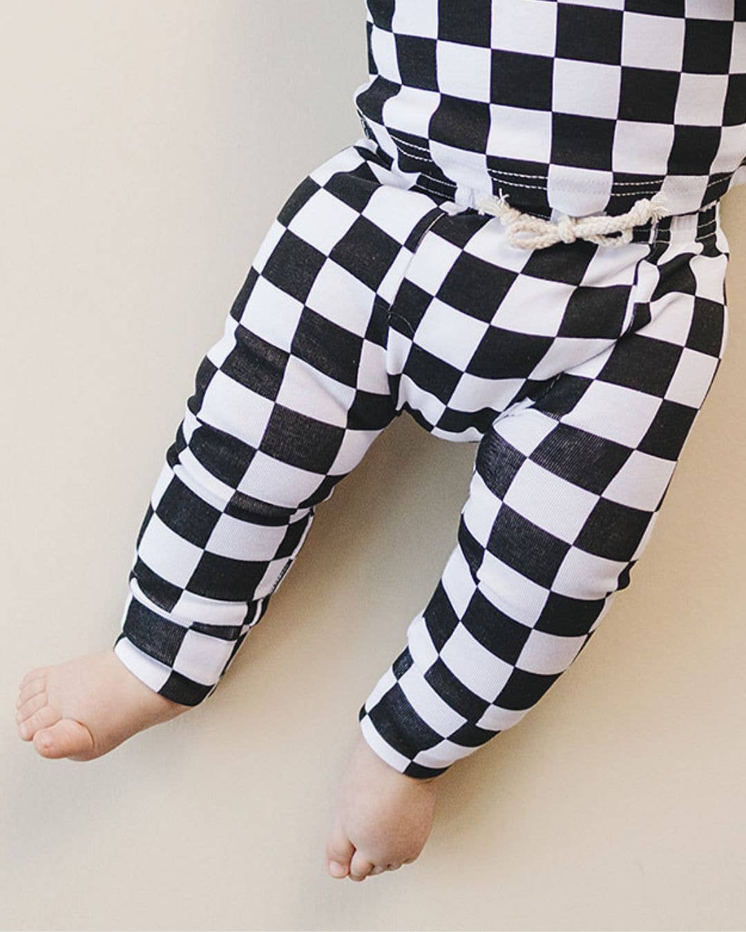 Checkered Smiley Lounge Set