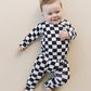 Checkered Smiley Lounge Set