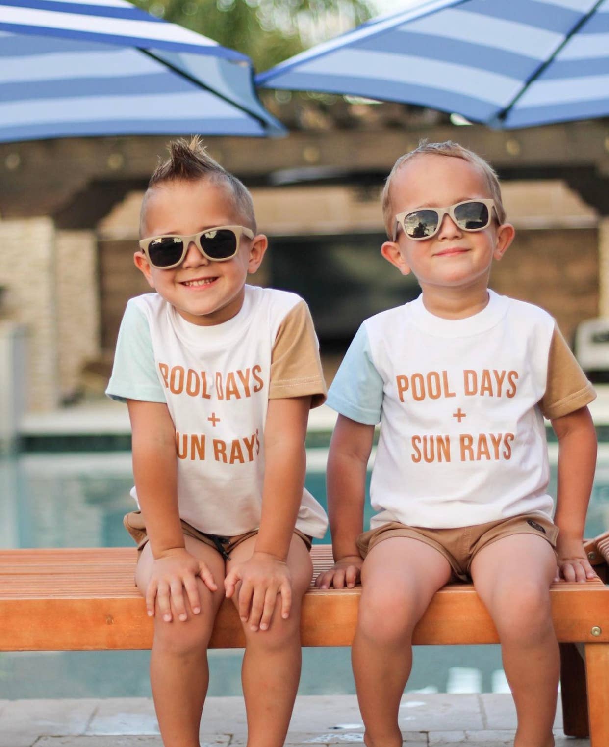 Pool Days + Sun Rays Tee