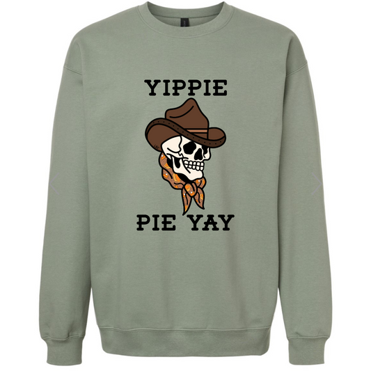 Yippie Pie Yay Adult Crewneck