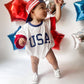 USA Bubble romper