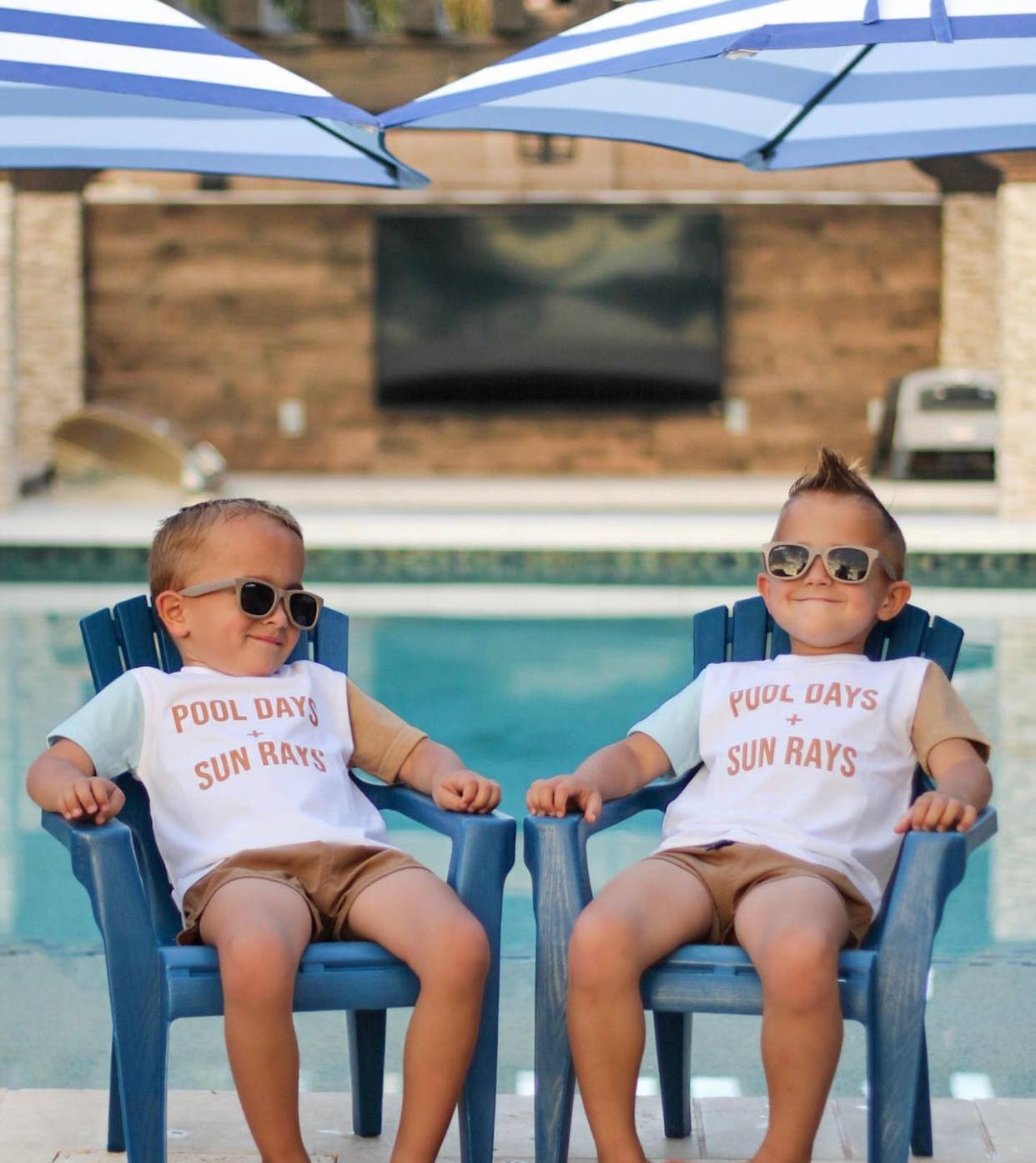 Pool Days + Sun Rays Tee