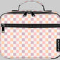 Pink Checkered Lunch Box *Shipping only