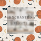 Enchanted Nights Halloween Zippy Bamboo Pajamas