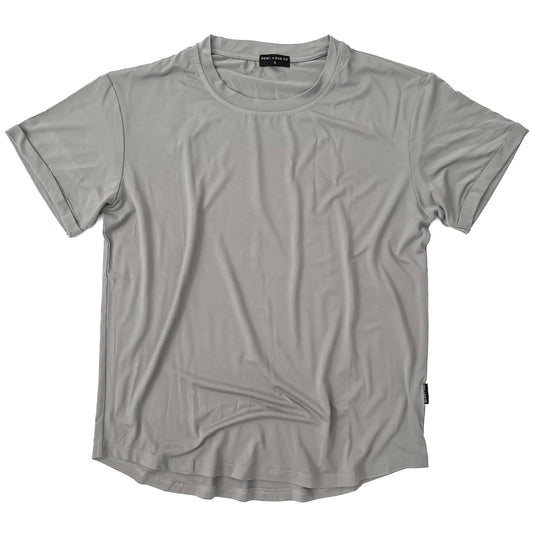 ADULT - BAMBOO BASIC TEE - SLATE