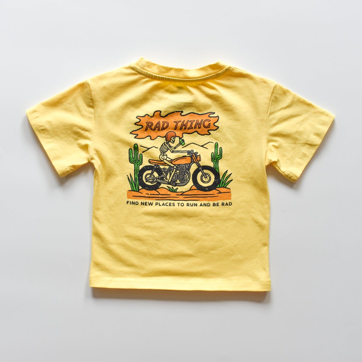 WHERE THE RAD THINGS ARE™ TEE - GOLDEN YELLOW