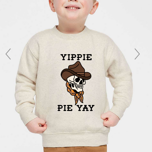 Yippie Pie Yay Kids Crewneck