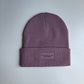 DUSTY PURPLE BEANIE