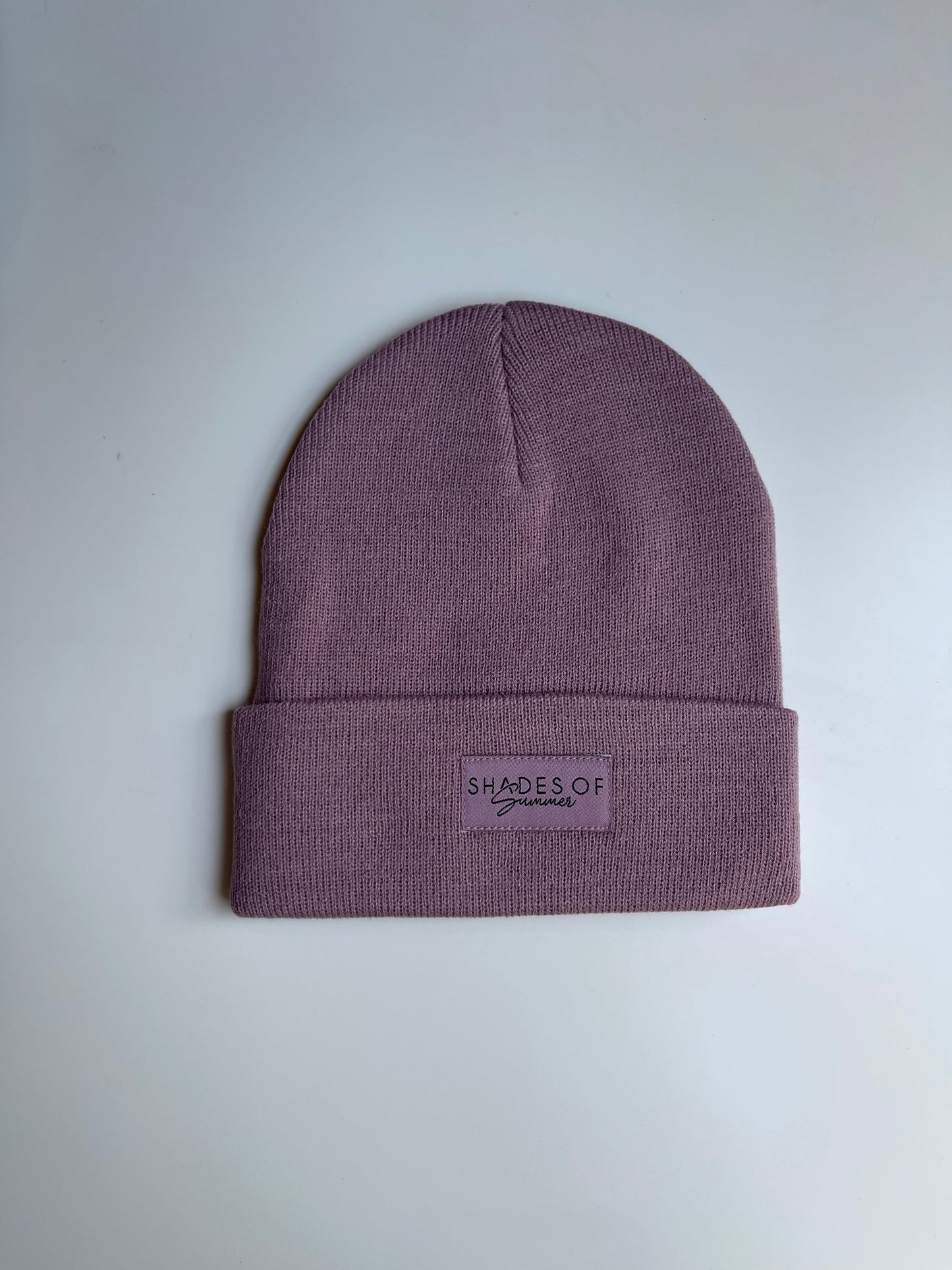 DUSTY PURPLE BEANIE