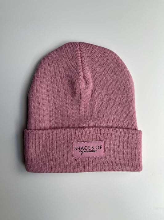 DUSTY ROSE BEANIE