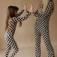 Black Checkered | Bamboo Two Piece Pajamas