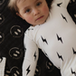 FF Smile Black & White Bolt | Reversible Muslin Quilt