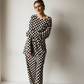 Black Checker  | Adult  Bamboo Pajamas