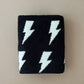 Lightning Bolt Blanket | Black