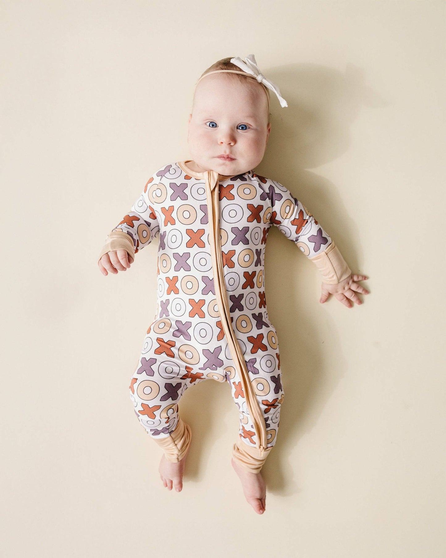 Xoxo Bamboo Zip Romper