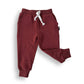 JOGGERS- Oxblood