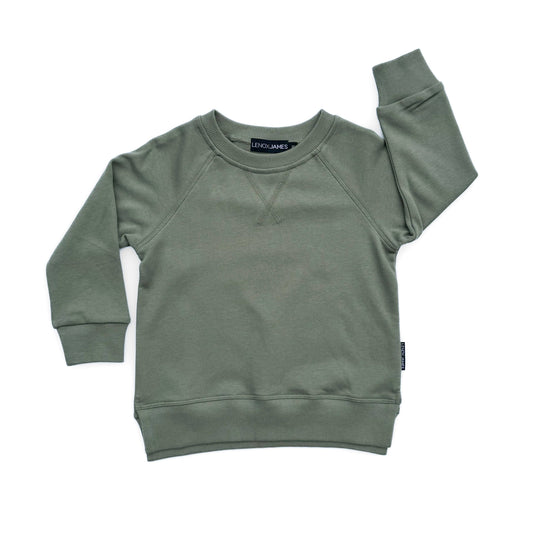 Olive Crewneck