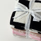 Checkered Plush Blanket | Black