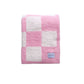 Checkered Plush Blanket | Pink