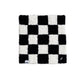 Checkered Plush Lovey | Black