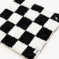 Checkered Plush Lovey | Black