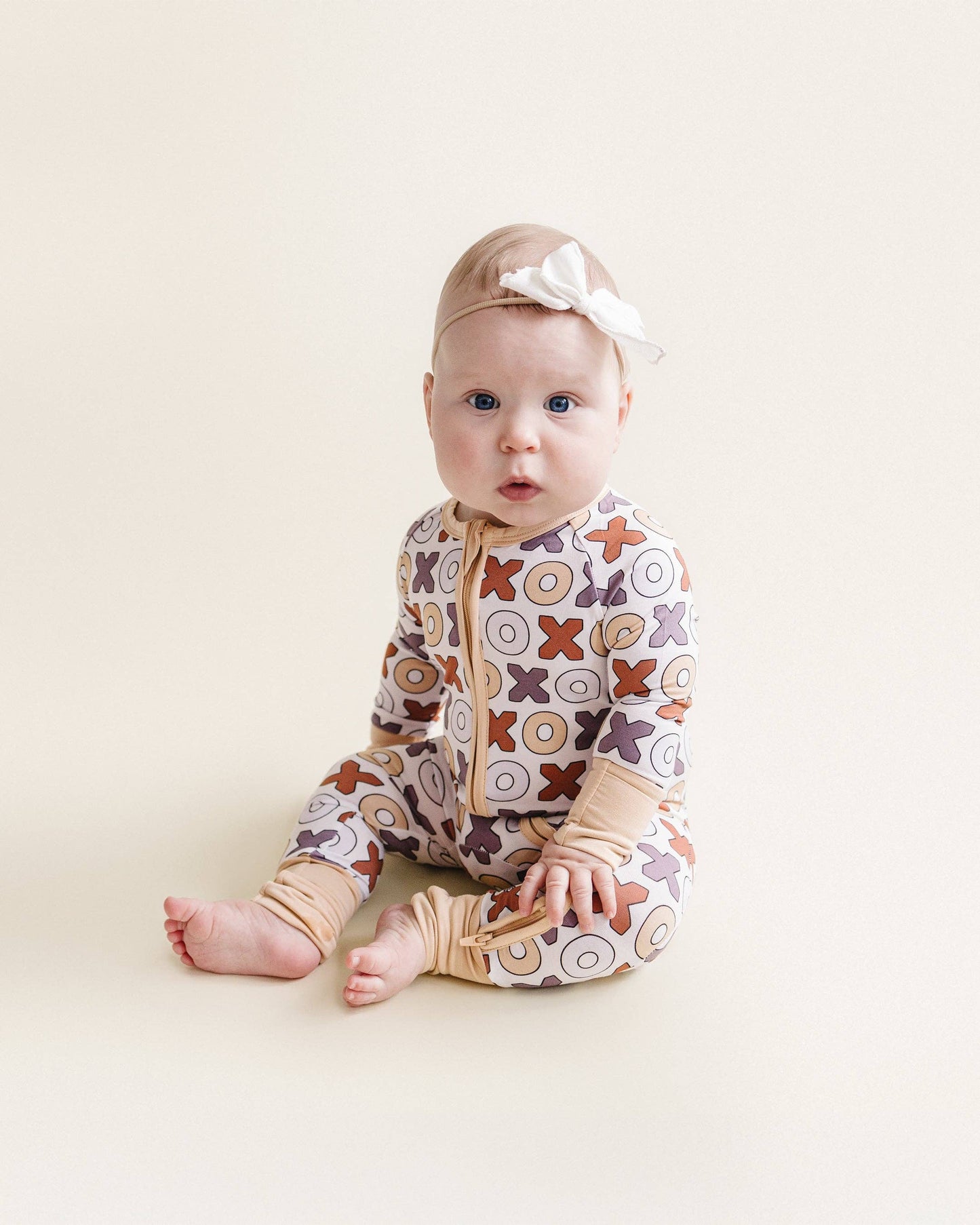 Xoxo Bamboo Zip Romper