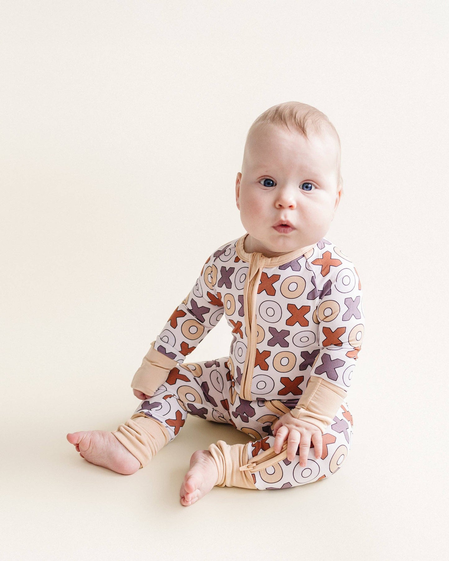 Xoxo Bamboo Zip Romper