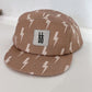 Tan & Cream Lightning Bolt  | Snap Back