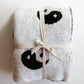 Black & White Yin Yang  | Plush Blanket