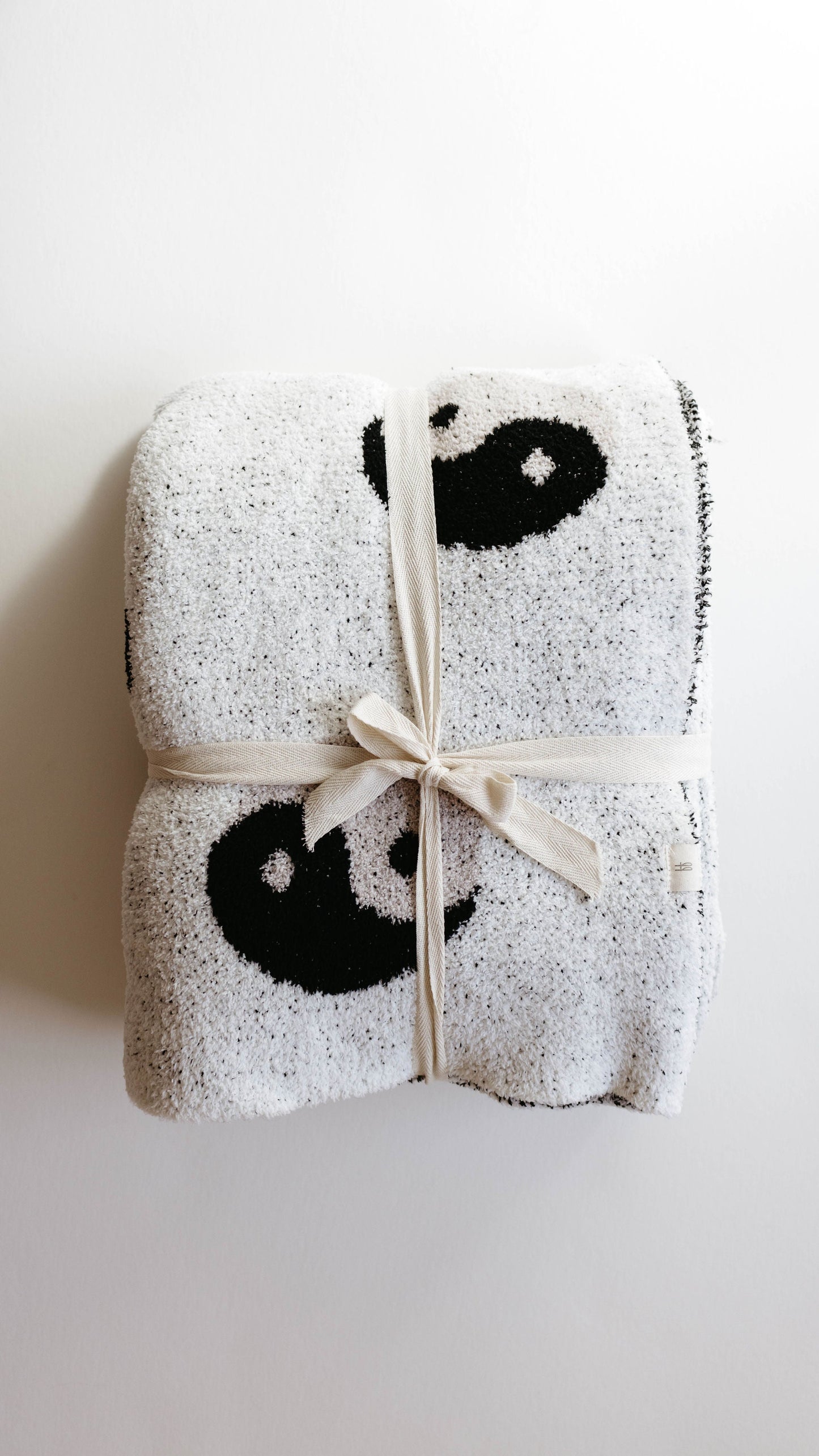 Black & White Yin Yang  | Plush Blanket