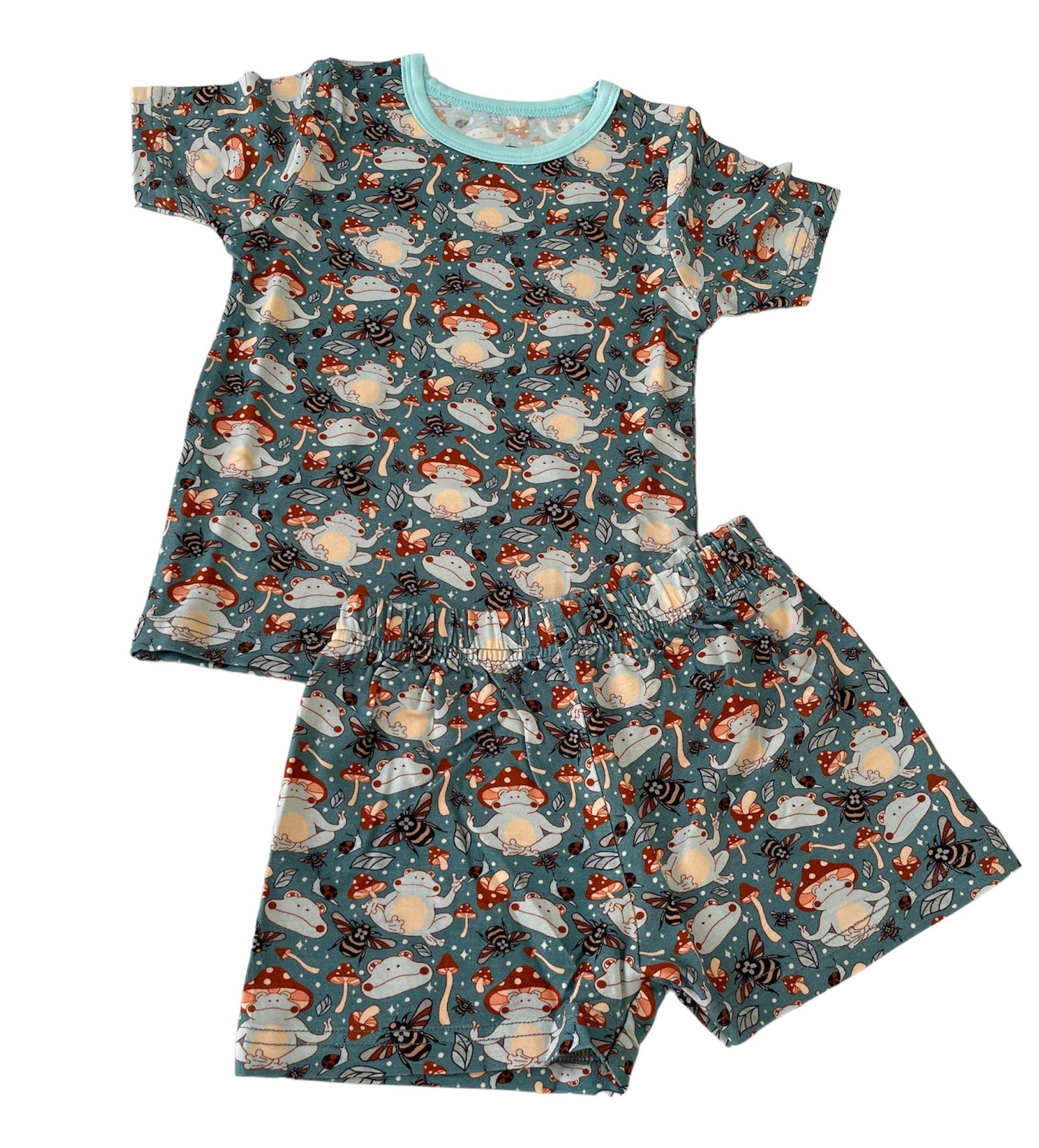 Toad-ally Zen Short Set Bamboo Pajamas