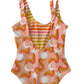 Women’s Celestial Sunset Reversible One-Piece Swimsuit