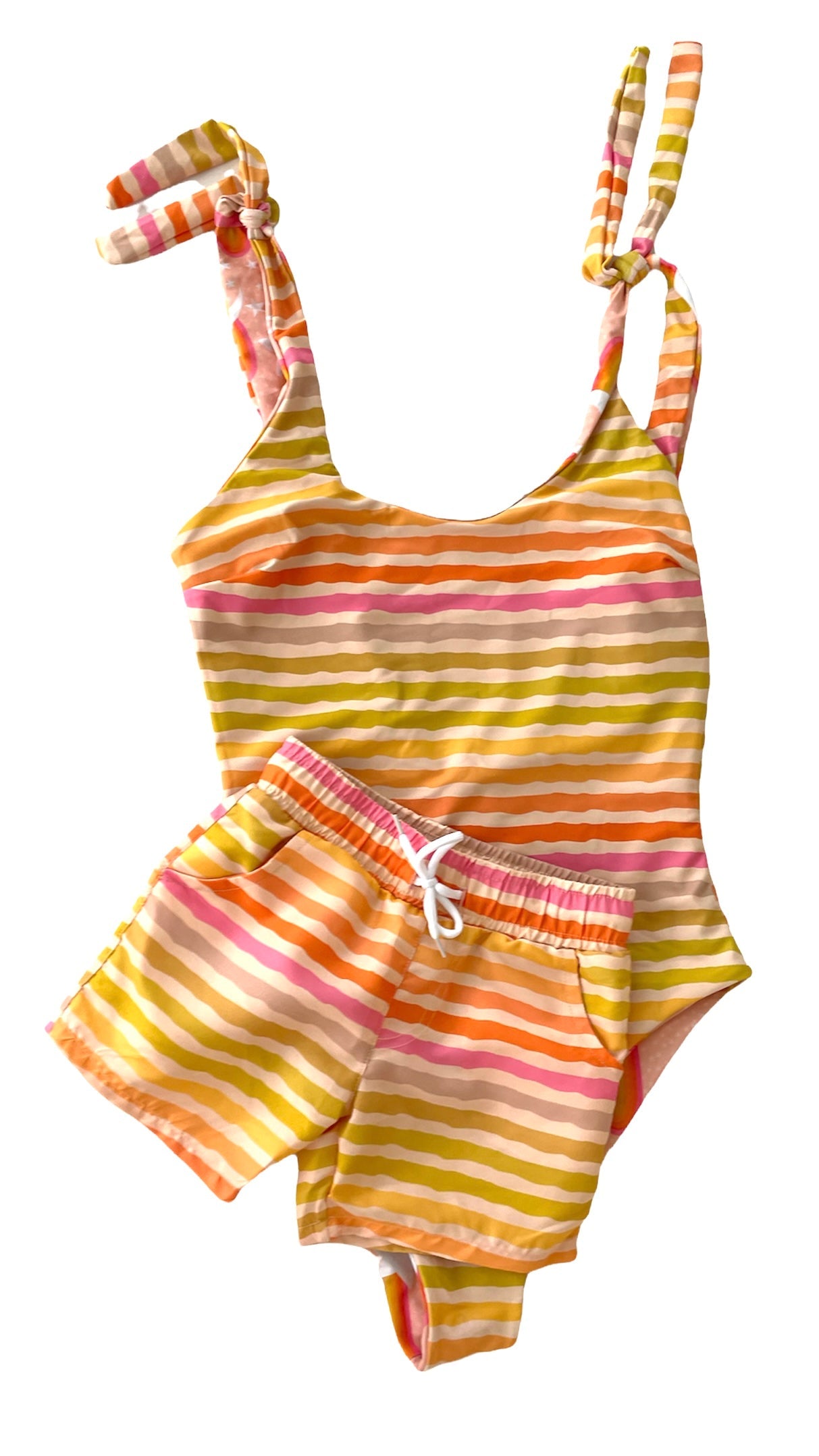 Women’s Celestial Sunset Reversible One-Piece Swimsuit