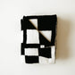 Black & Ivory Checkerboard | Plush Blanket