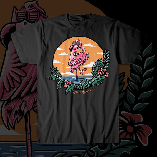 Vibin’ Flamingo Tee