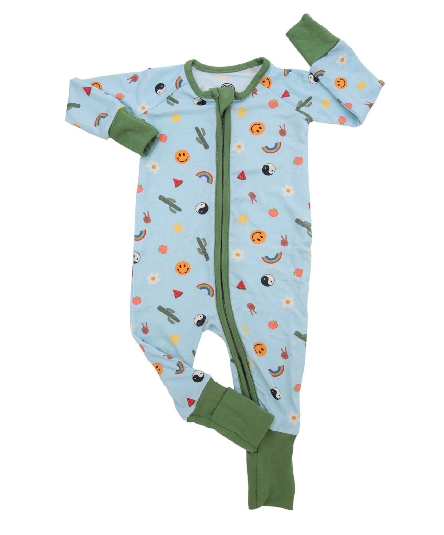 Vibes of Summer Zippy Bamboo Pajamas