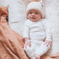 Just Smile Ivory | Crib Sheet